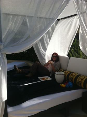 Cabana Hire at Palazzo Versace