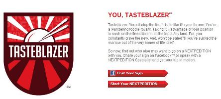 I am a TasteBlazer