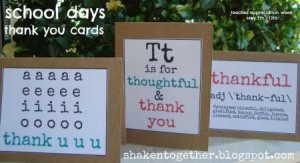 school days thank you cards main BLOG