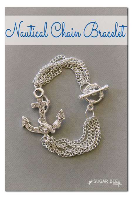 nautical chain bracelet