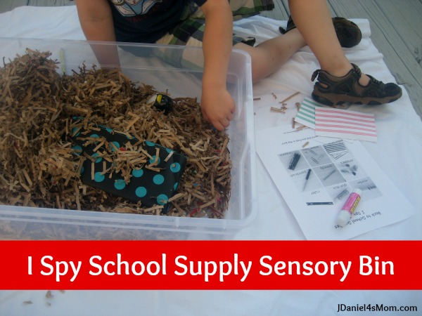 {Dig Into Treasure Hunting} Back to School Learning Bins - JDaniel4's Mom