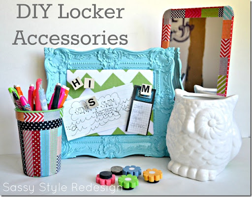 Locker accessories - Sassy Style Redesign