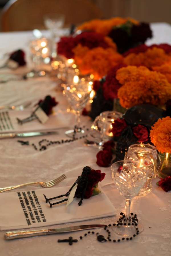 Day of the Dead dinner party - Apres Fete