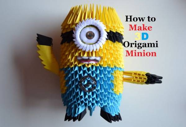 3d-origami-minion