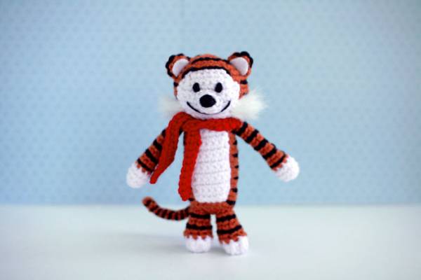 hobbes-crochet-doll