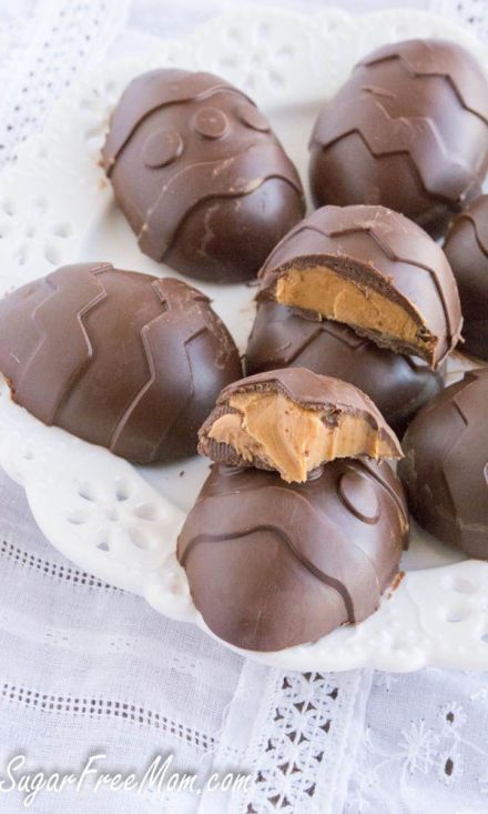 sugar-free-peanut-butter-easter-eggs