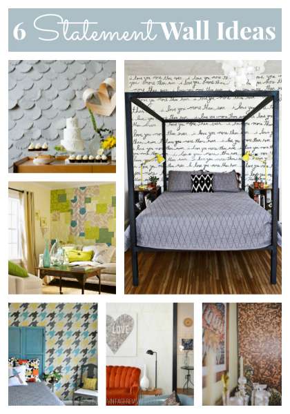 6 statement wall ideas