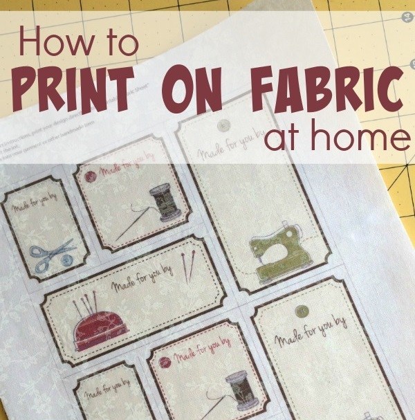 print fabric at home