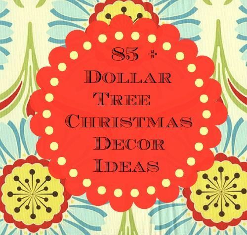 dollar tree christmas crafts