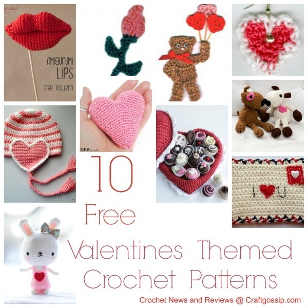 crochet valentines day