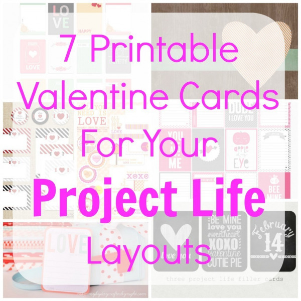 project life printables