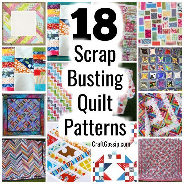 scrap bursting quilts